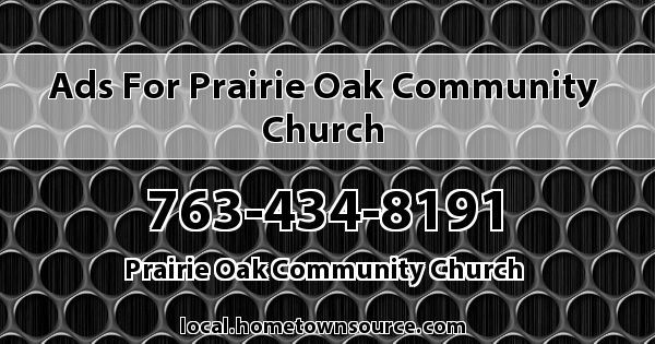 Ads for Prairie Oak Community Church